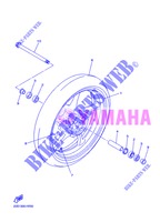 RUOTA ANTERIORE per Yamaha DIVERSION 600 F 2013