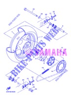 RUOTA POSTERIORE per Yamaha DIVERSION 600 F 2013