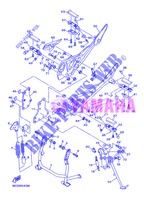 SOPORTE / PEDANA per Yamaha DIVERSION 600 F 2013