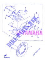 PINZA FRENO POSTERIORE per Yamaha DIVERSION 600 F 2013