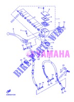 POMPA FRENO ANTERIORE per Yamaha DIVERSION 600 F 2013