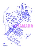 TESTA CILINDRO per Yamaha DIVERSION 600 F 2013