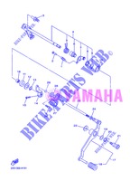 PEDALE SELETTORE  per Yamaha DIVERSION 600 F ABS 2013