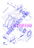 RUOTA POSTERIORE per Yamaha DIVERSION 600 F ABS 2013