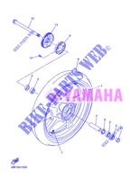 RUOTA ANTERIORE per Yamaha DIVERSION 600 F ABS 2013