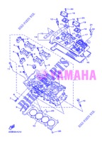 TESTA CILINDRO per Yamaha DIVERSION 600 F ABS 2013