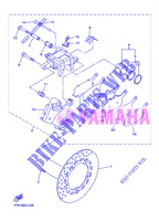 PINZA FRENO POSTERIORE per Yamaha XJ6N 2013
