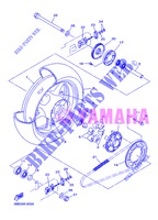 RUOTA POSTERIORE per Yamaha XJ6NA 2013