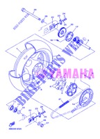 RUOTA POSTERIORE per Yamaha XJ6NA 2013