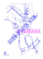 POMPA FRENO ANTERIORE per Yamaha DIVERSION 600 2013