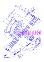 RUOTA POSTERIORE per Yamaha DIVERSION 600 2013