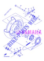 RUOTA POSTERIORE per Yamaha DIVERSION 600 2013