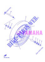 RUOTA ANTERIORE per Yamaha DIVERSION 600 2013