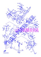 SOPORTE / PEDANA per Yamaha DIVERSION 600 2013
