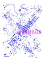 RADIATORE ACQUA / TUBO per Yamaha DIVERSION 600 2013