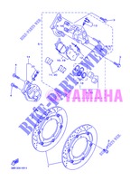 PINZA FRENO ANTERIORE per Yamaha DIVERSION 600 ABS 2013