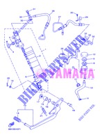 POMPA FRENO POSTERIORE per Yamaha DIVERSION 600 ABS 2013