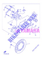 PINZA FRENO POSTERIORE per Yamaha DIVERSION 600 ABS 2013