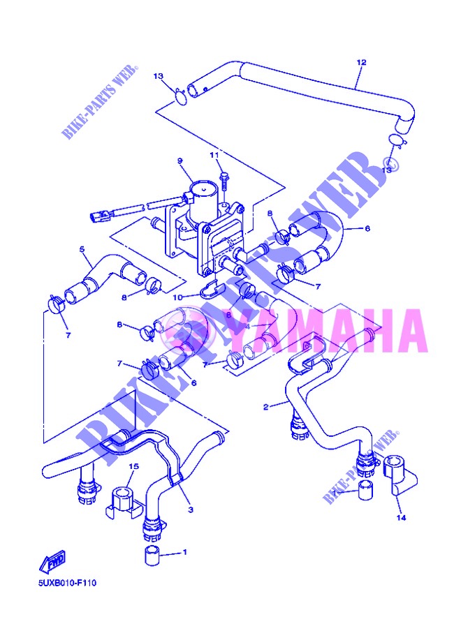 ASPIRAZIONE per Yamaha XJR1300 2013