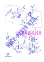 SOPORTE / PEDANA per Yamaha XP500 2013