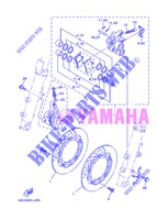 PINZA FRENO ANTERIORE per Yamaha XP500A 2013