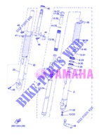 FORCELLA ANTERIORE per Yamaha XT660ZA 2013