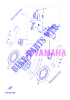 PINZA FRENO ANTERIORE per Yamaha XT660ZA 2013