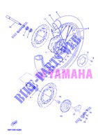 RUOTA ANTERIORE per Yamaha XT660ZA 2013