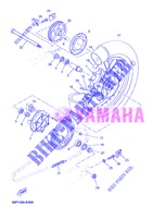 RUOTA POSTERIORE per Yamaha XT660ZA 2013