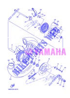 RUOTA POSTERIORE per Yamaha XTZ125E 2013