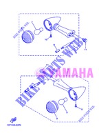 FRECCIA LAMPEGGIATORE per Yamaha MIDNIGHT STAR 1900 2013