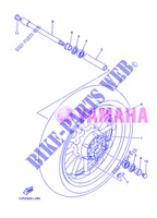RUOTA ANTERIORE per Yamaha MIDNIGHT STAR 1900 2013