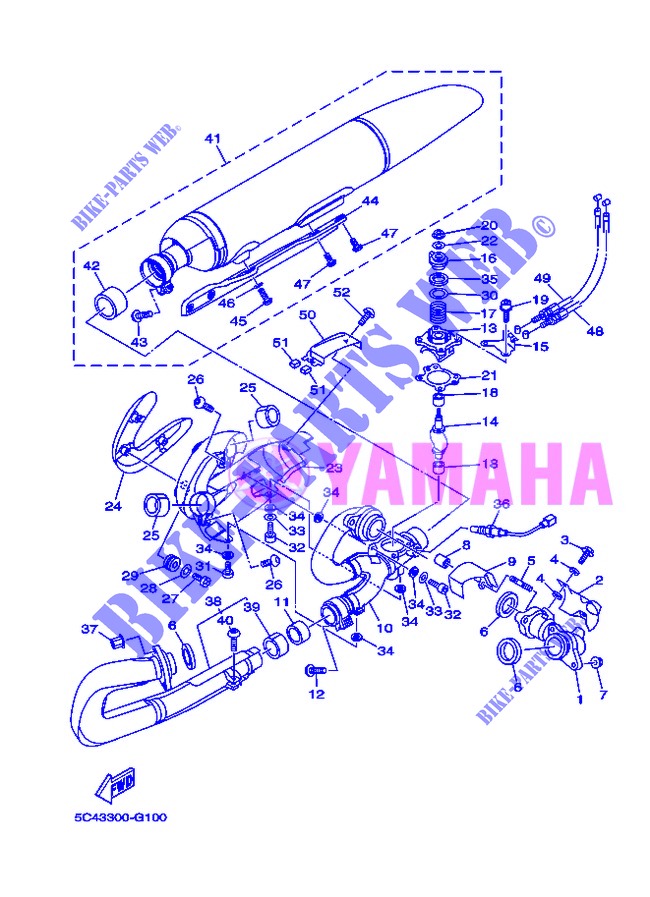 SCARICO per Yamaha MIDNIGHT STAR 1900 2013