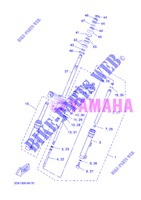 FORCELLA ANTERIORE per Yamaha YN50E 2013