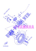 RUOTA ANTERIORE per Yamaha YN50E 2013