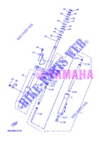 FORCELLA ANTERIORE per Yamaha YN50F 2013