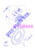 PINZA FRENO POSTERIORE per Yamaha YP125R 2013