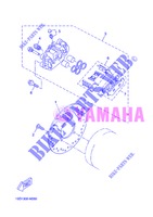 PINZA FRENO POSTERIORE per Yamaha XMAX 400 2013