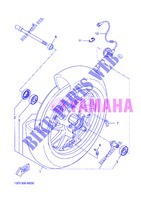 RUOTA ANTERIORE per Yamaha XMAX 400 2013