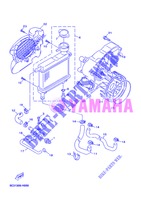 RADIATORE ACQUA / TUBO per Yamaha YN50FU 2013