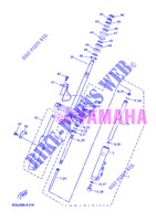 FORCELLA ANTERIORE per Yamaha YN50FU 2013