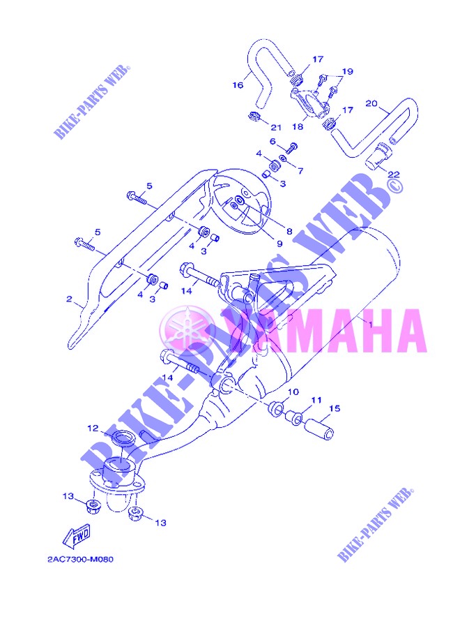 SCARICO per Yamaha YN50FU 2013