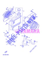 RADIATORE ACQUA / TUBO per Yamaha YN50FU 2013