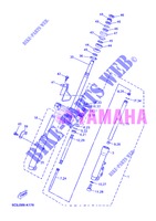 FORCELLA ANTERIORE per Yamaha YN50FU 2013