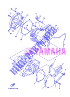 COPERCHIO   MOTORE 1 per Yamaha YZ125 2013