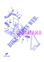 SOPORTE / PEDANA per Yamaha YZ85LW 2013