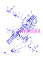 RUOTA POSTERIORE per Yamaha YZF-R1 2013