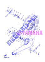 RUOTA POSTERIORE per Yamaha YZF-R1 2013