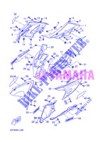 COPERTURA 1 per Yamaha YZF-R125 2013