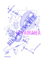 RUOTA POSTERIORE per Yamaha YZF-R125 2013
